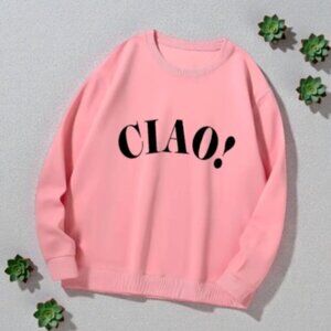 Long Sleeve Crew Neck Ciao! Sweatshirt